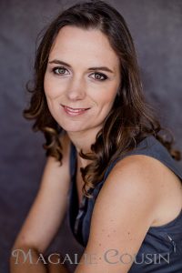 Photographe portrait de femme glamour