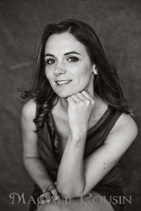 Photographe portrait de femme glamour