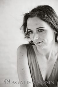 Photographe portrait de femme glamour