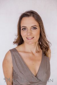 Photographe portrait de femme glamour